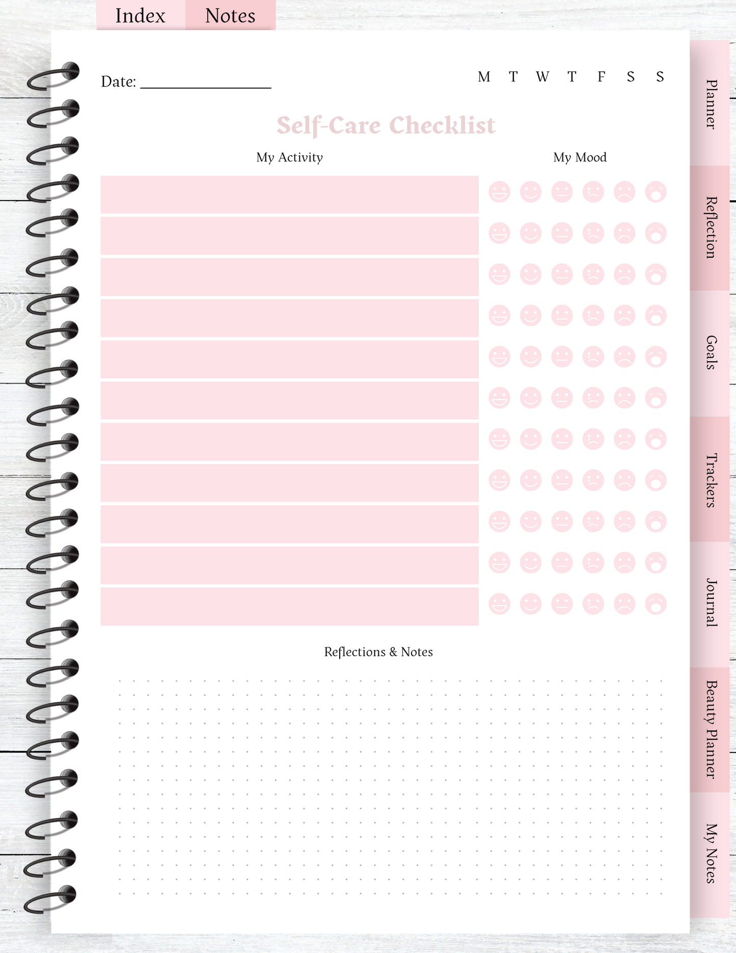 The "That Girl" Self-Care Digital Planner – Your Ultimate Guide to Wellness & Productivity